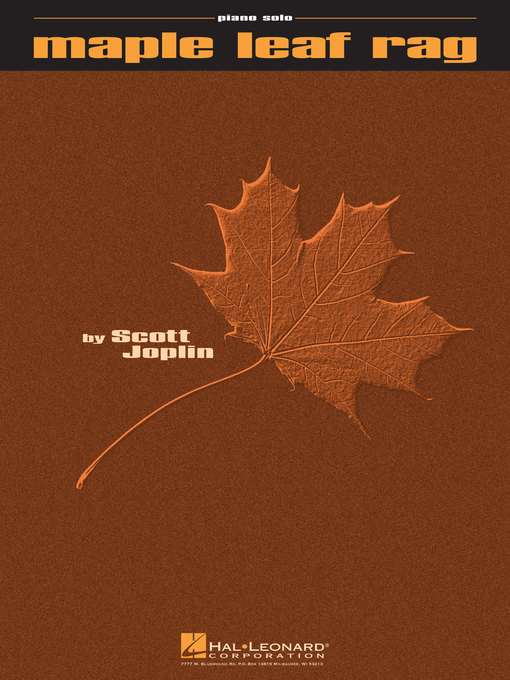 Upplýsingar um Maple Leaf Rag Sheet Music eftir Scott Joplin - Biðlisti